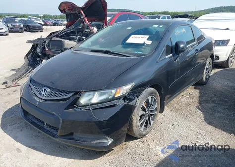 2013 Honda Civic Ex z USA, uszkodzony, nr VIN 2HGFG3B87DH524808
